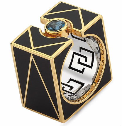 Kaleidoscope Megaron Ring