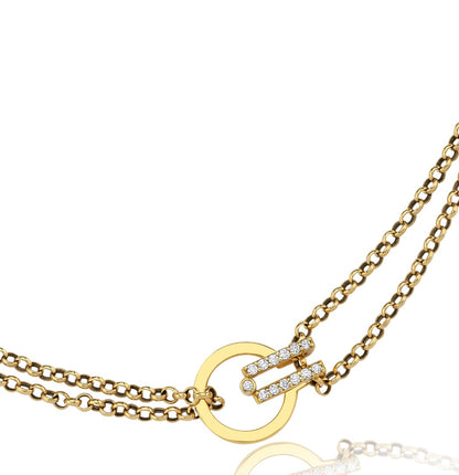 Hub Diamond Chain Choker