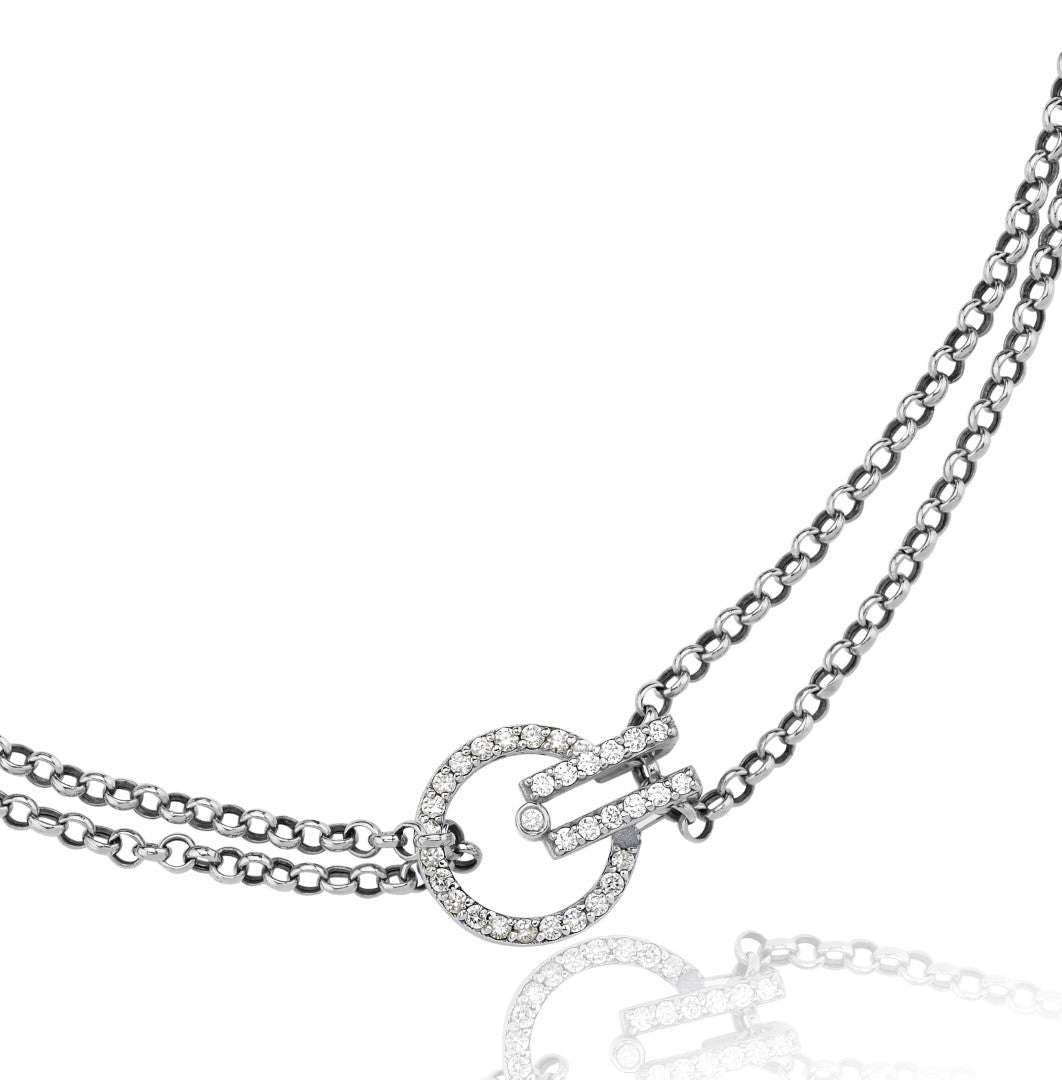 Hub Diamond Chain Choker