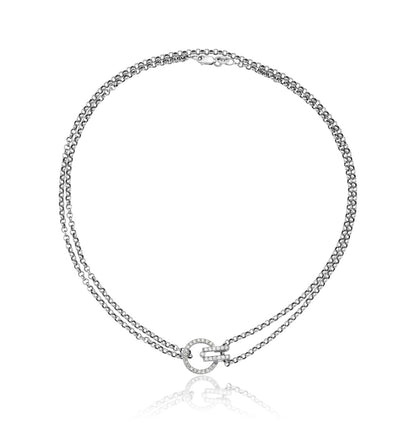 Hub Diamond Chain Choker