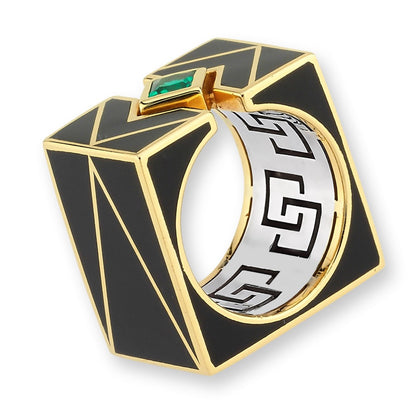 Kaleidoscope Megaron Ring