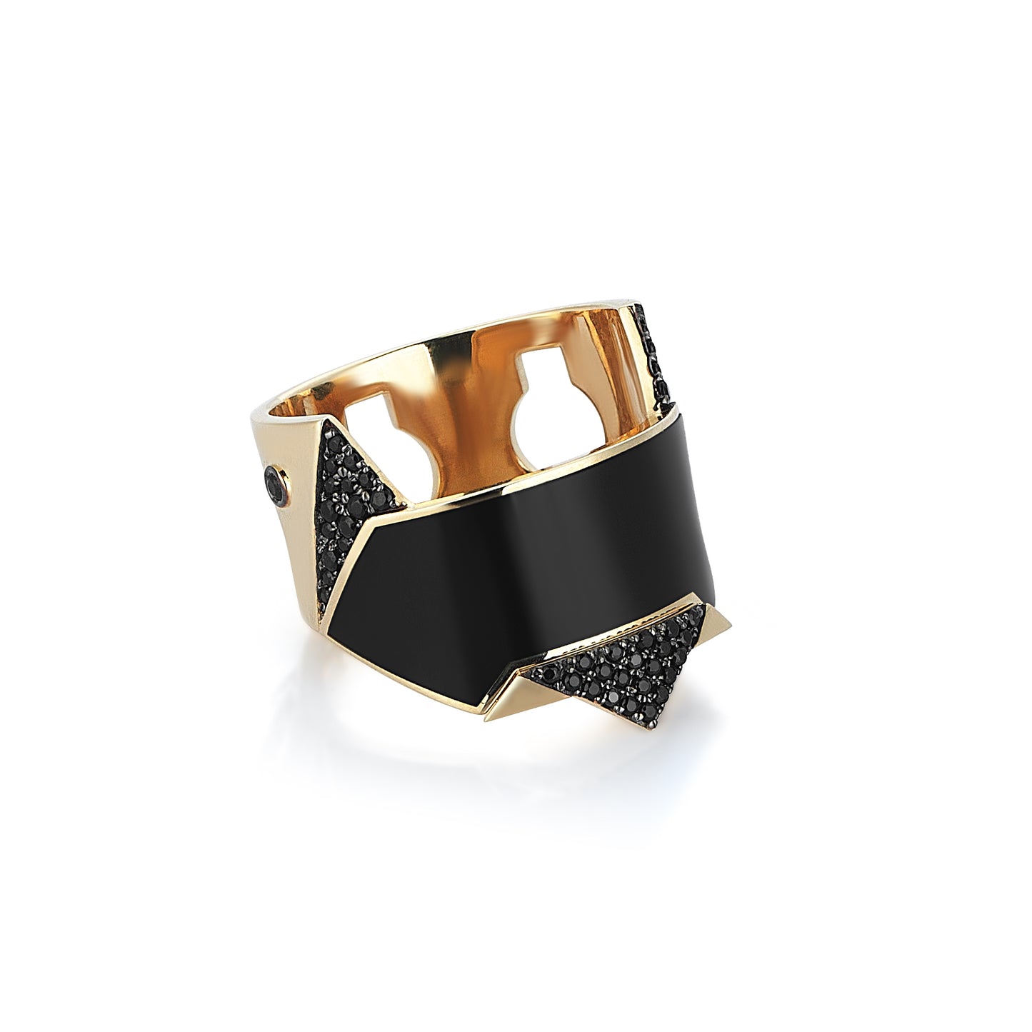 Origami Cat Unisex Ring