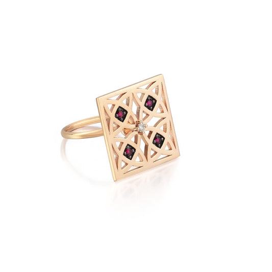 Flower of Life Ring